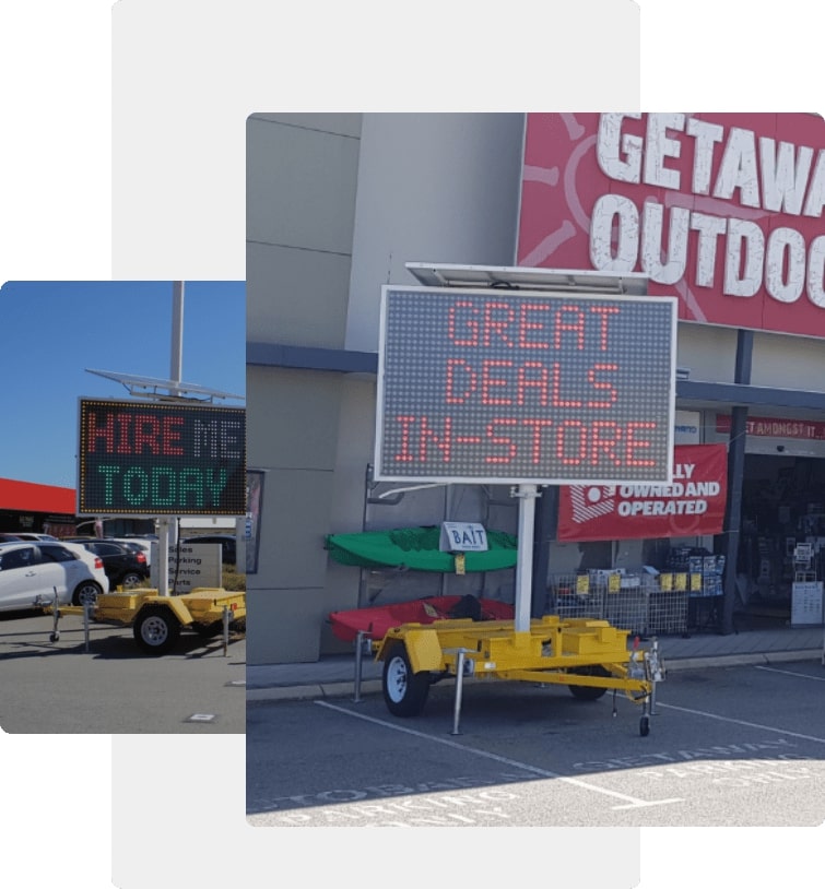 Portable variable message signs perth